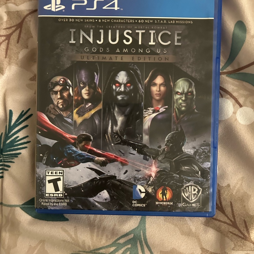 Warner Bros. Injustice: Gods Among Us Ultimate Edition - Blue PS4 Case